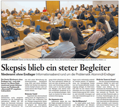 Oltner Tagblatt vom 24. Juni 2010